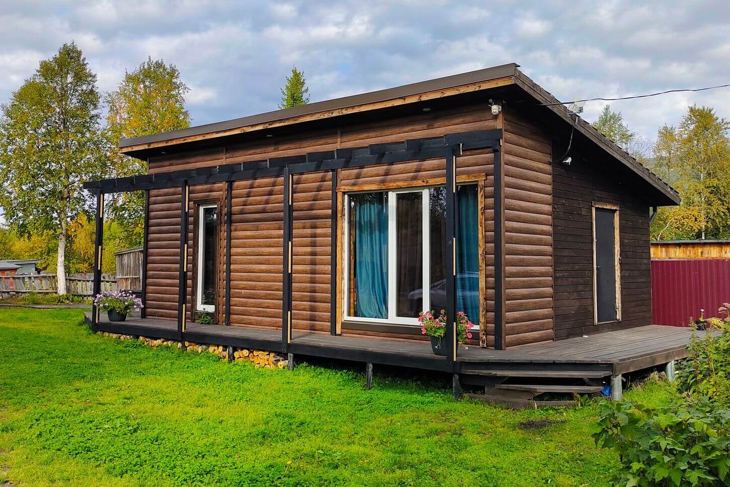 Wood House.