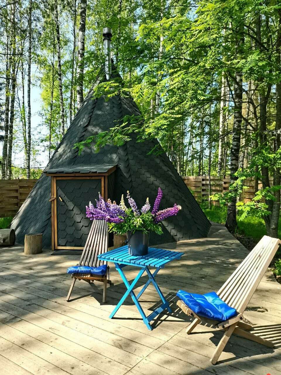 Глэмпинг «Типи-Трип».